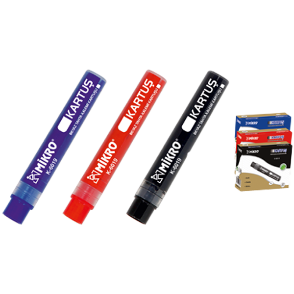 Mikro Tahta Kalemi Kartuşu Kırmızı K-6019