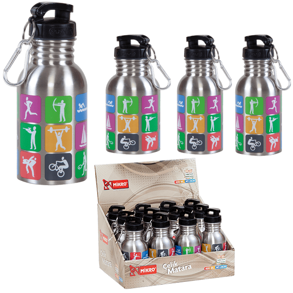 Mikro Matara Çelik 400 ML MT-2839