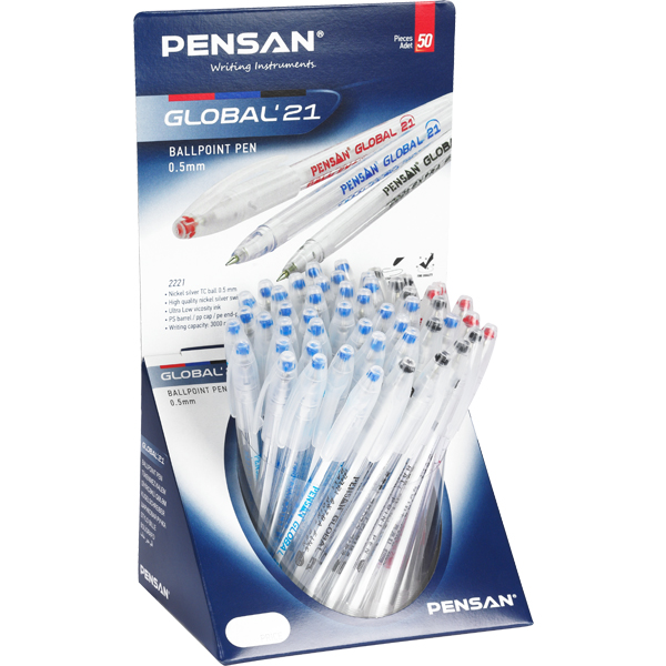 Pensan Tükenmez Kalem Global 0.5 MM MSK Stand