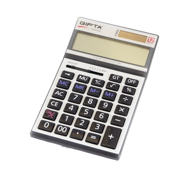 Gıpta Hesap Makinesi Masa Üstü 12 Hane F3034