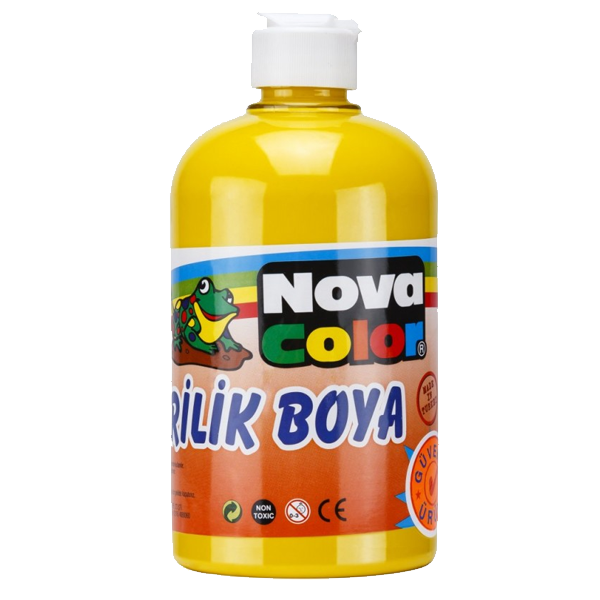 Nova Color Akrilik Boya 500 GR Sarı NC-381