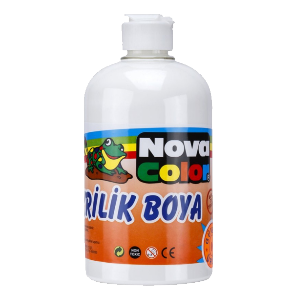 Nova Color Akrilik Boya 500 GR Beyaz NC-385