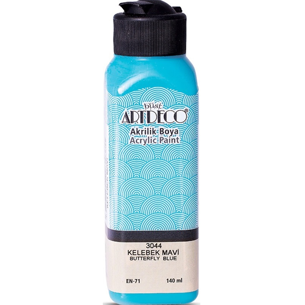 Artdeco Akrilik Boya 140 ML Kelebek Mavi 070R-3044