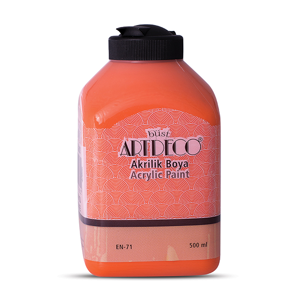 Artdeco Akrilik Boya 500 ML Turuncu 070L-3603