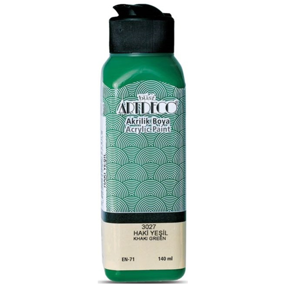 Artdeco Akrilik Boya 140 ML Haki Yeşil 070R-3027
