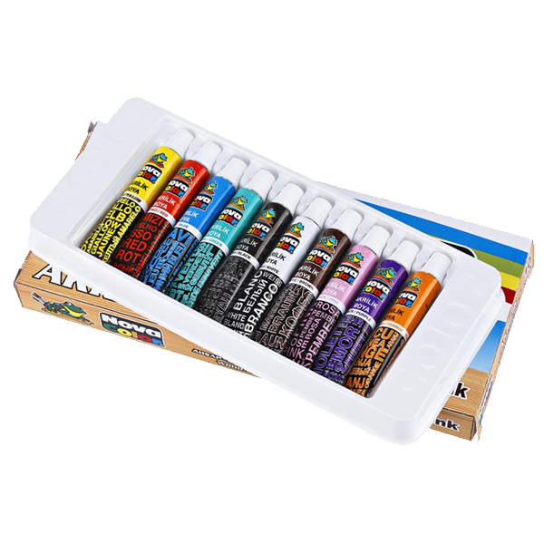 Nova Color Akrilik Boya Tüp 7 ML 10 Renk NC-287