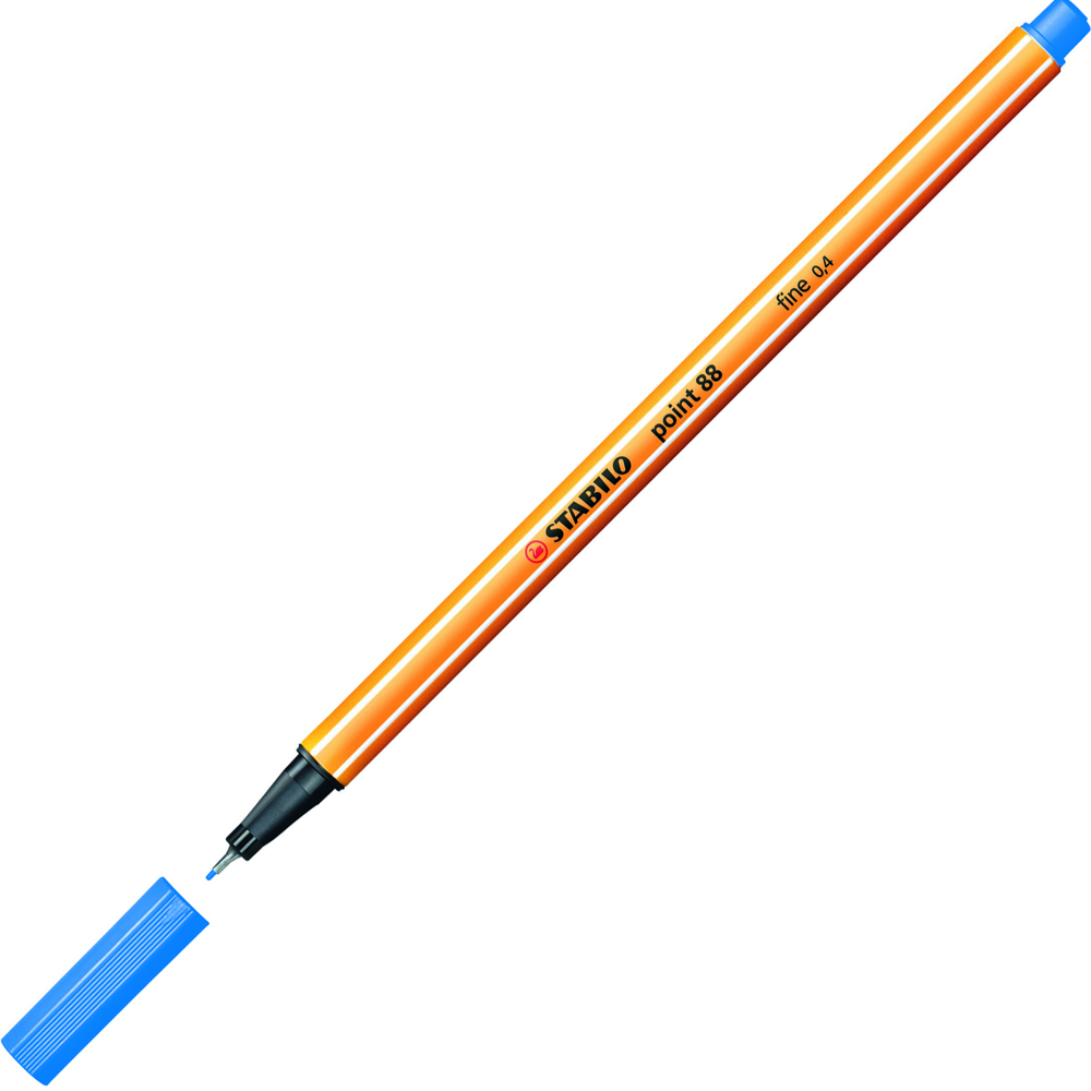 Stabilo Keçe Uçlu İnce Kalem 88 Point 0.4 MM Koyu Mavi 88/32