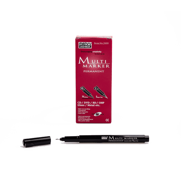 Marvy Asetat Kalemi Permanent S Seri Siyah 2600S-1