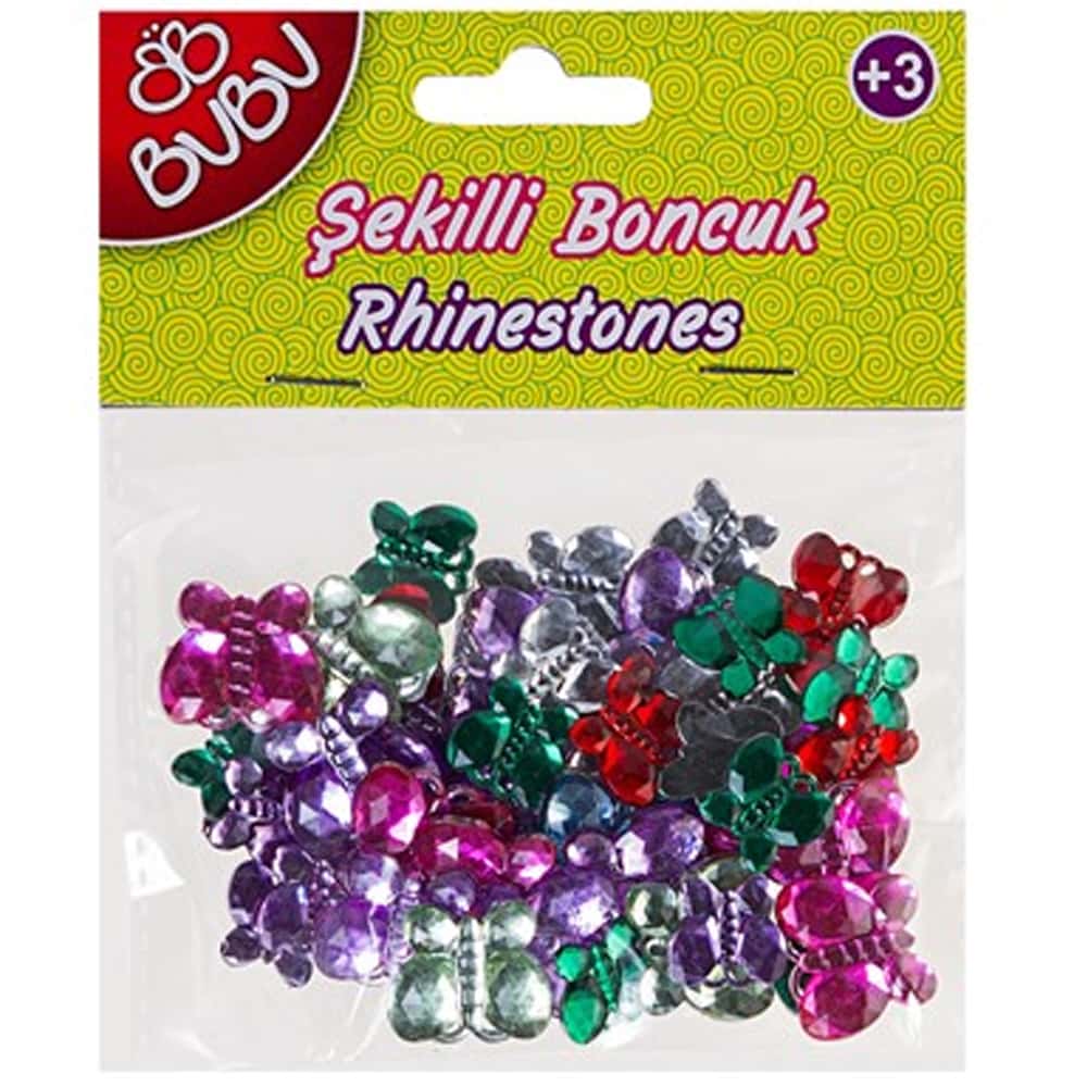 Bu-Bu Şekilli Boncuk Seti 25 Li Pvc BUBU00084