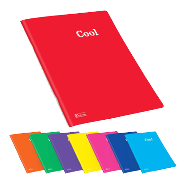 Keskin Color Defter Plastik Kapak Dikişli Cool A4 100 YP Kare 321862-99