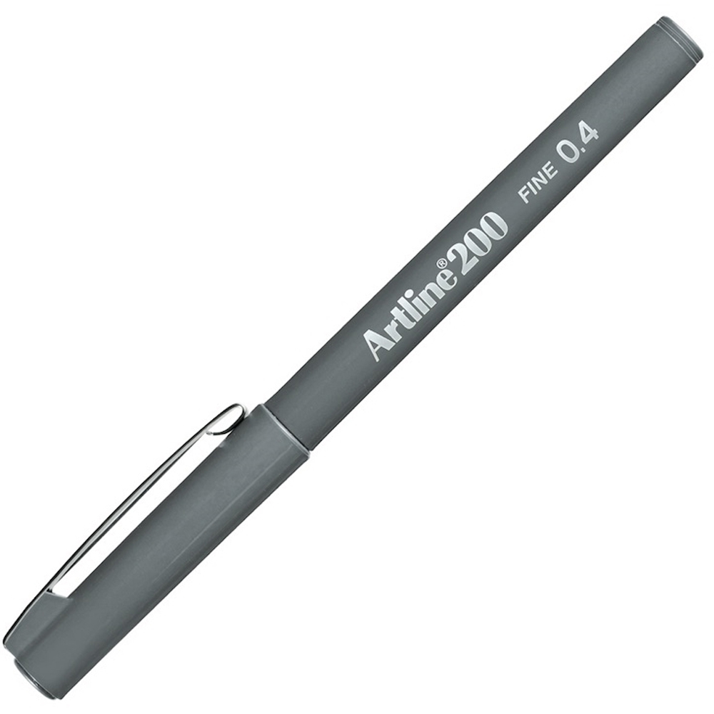 Artline Fineliner 0.4 MM Gri EK-200N