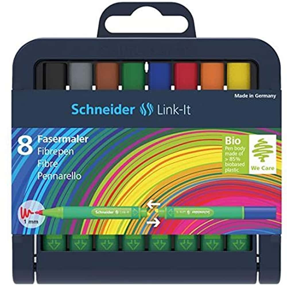 Schneider Fiber Uçlu Kalem Lınk-It 1.0 MM 8 Li Set