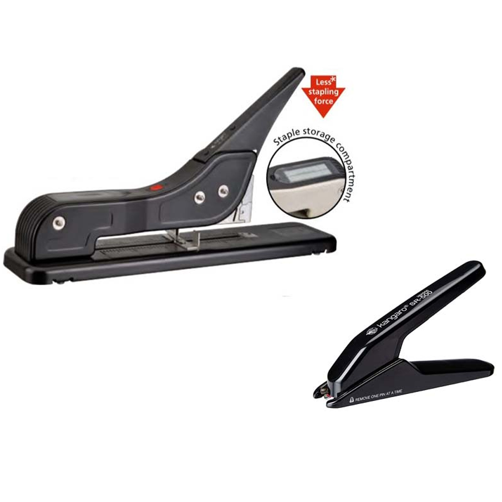 Kangaro A3 Zımba Kollu ortadan  Siyah Hd 23L24fl