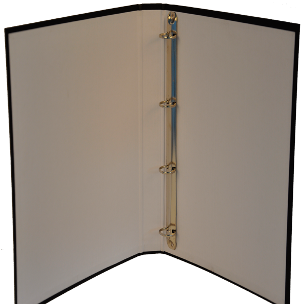 Bafix Talebe Klasörü Pvc 4 Halkalı A4 Siyah