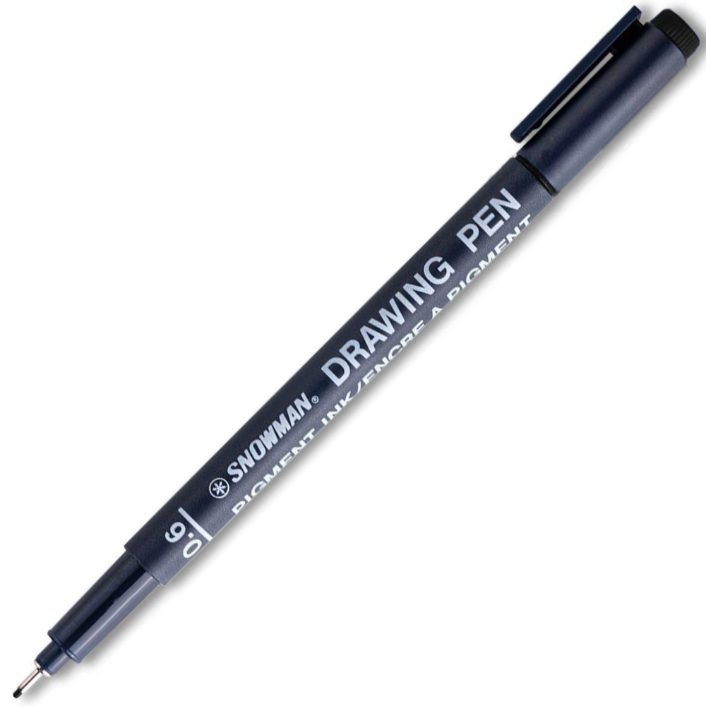 Snowman Çizim Kalemi Teknik 0.6 MM Siyah FT700