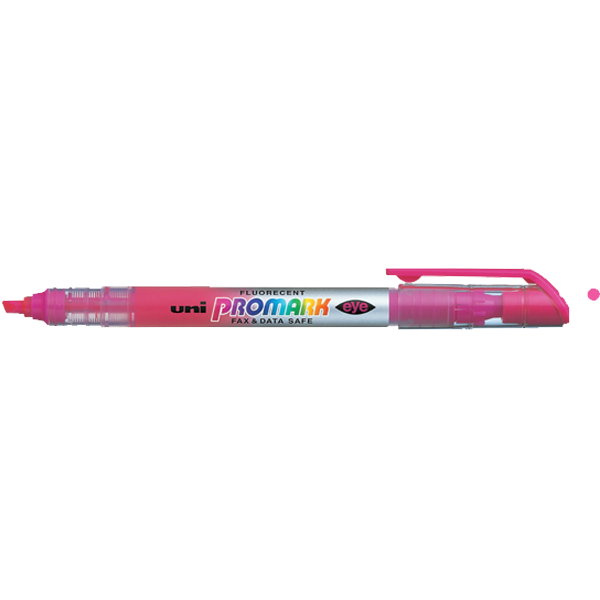 Uni-Ball Fosforlu Kalem Promark Eye Cep Tipi Pembe USP-105