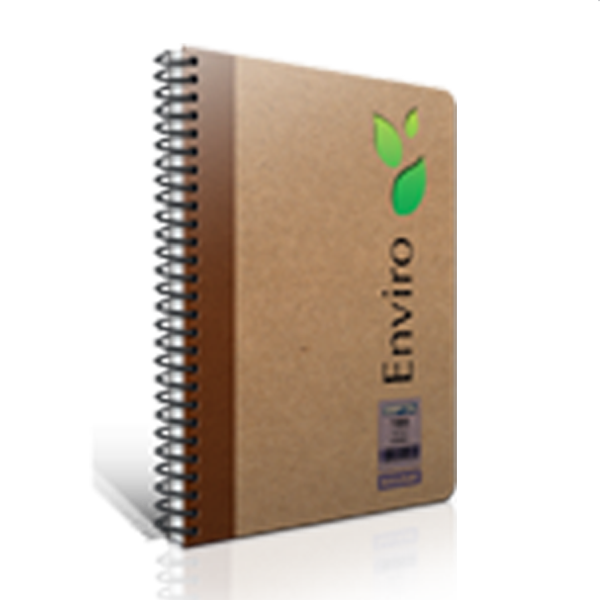 Gıpta Spiralli Defter Enviro Sert Kapak Çizgili 100 YP A4 Kraft 1791