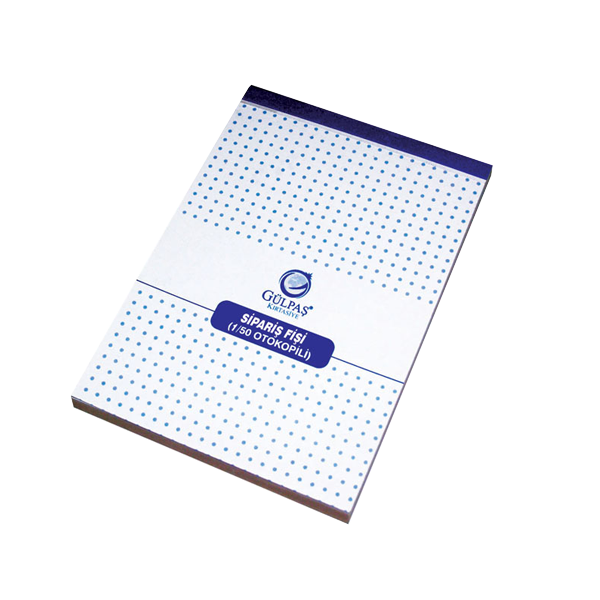 Gülpaş Sipariş Makbuzu Otokopili 12x16 1/50 685