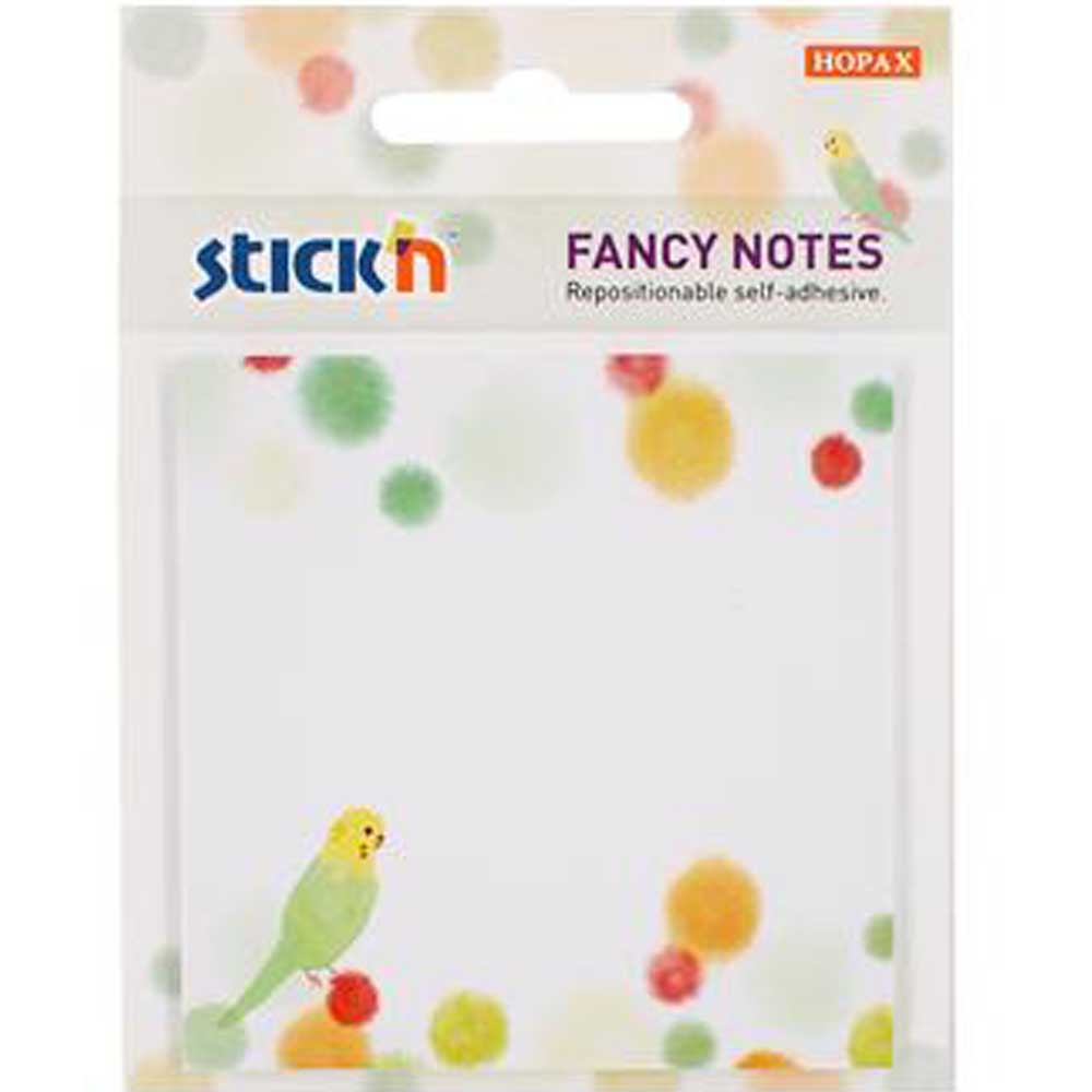 Hopax Stıckn Yapışkanlı Not Kağıdı Fancy 5.Seri 30 YP 70x70 21732