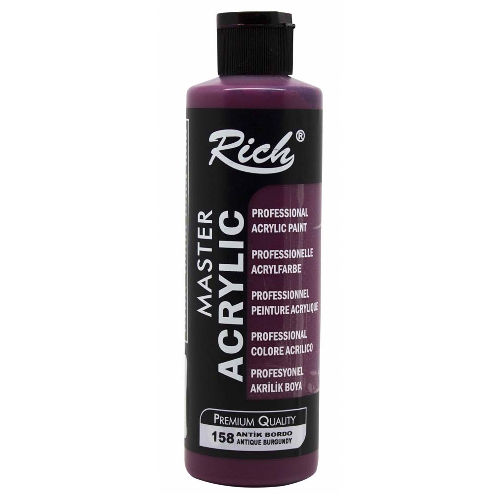 Rich Akrilik Boya Master 130 CC Antik Bordo AK-158