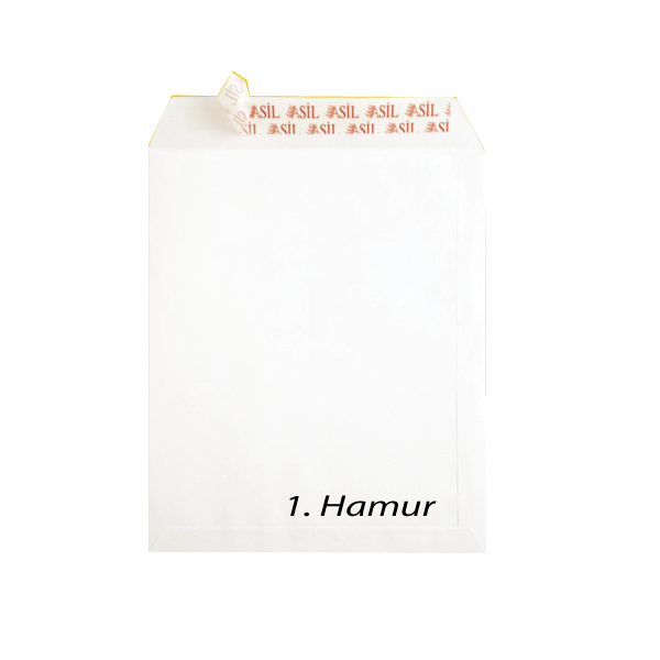 Asil Doğan Torba Zarf Extra Silikonlu 30x40 110 GR Beyaz As-0868