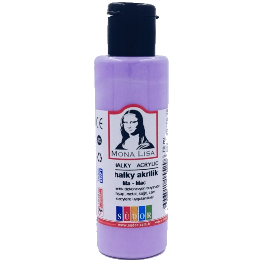 Mona Lisa Akrilik Boya Chalky 70 ML Lila SD170-06