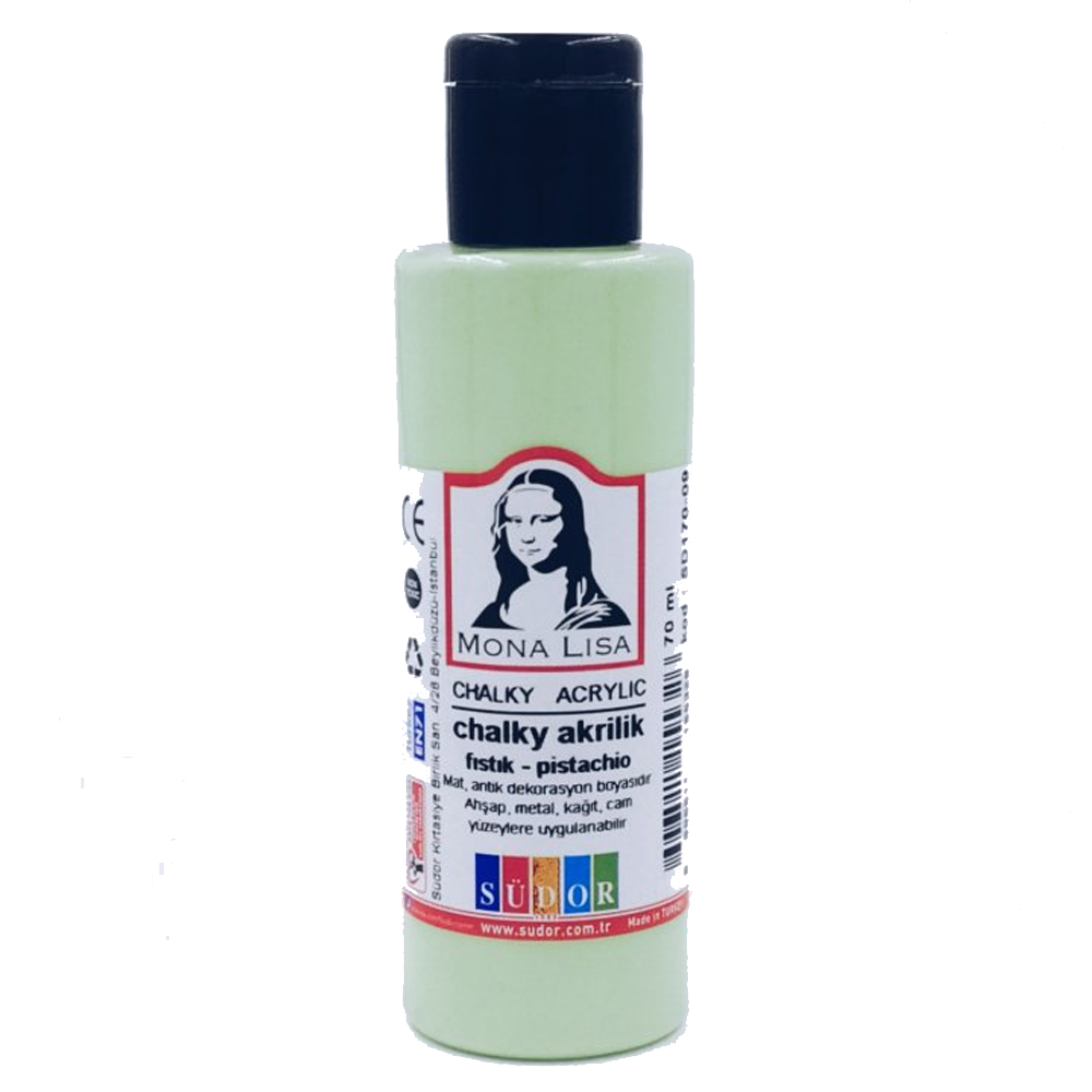Mona Lisa Akrilik Boya Chalky 70 ML Fıstık Yeşil SD170-09