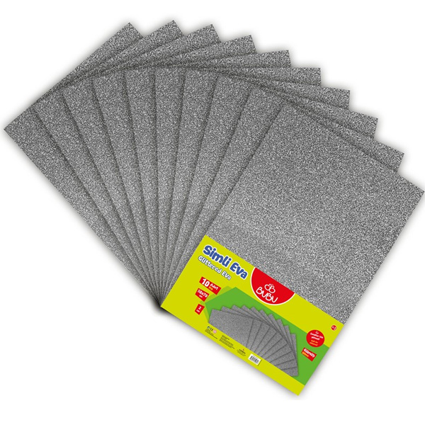 Bu-Bu Eva Simli Gümüş 10 Lu 50x70 Cm Bubu-ev0016