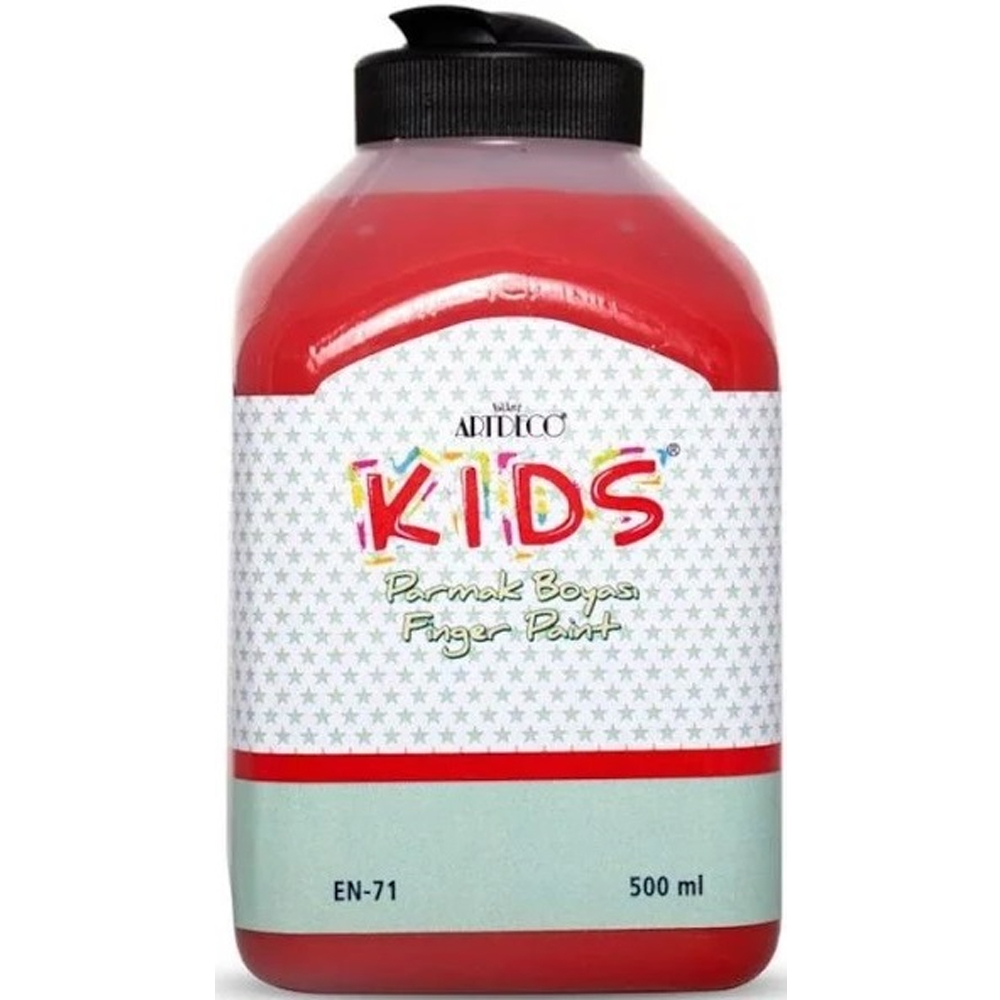 Artdeco Kids Parmak Boyası 500 ML Kırmızı 340