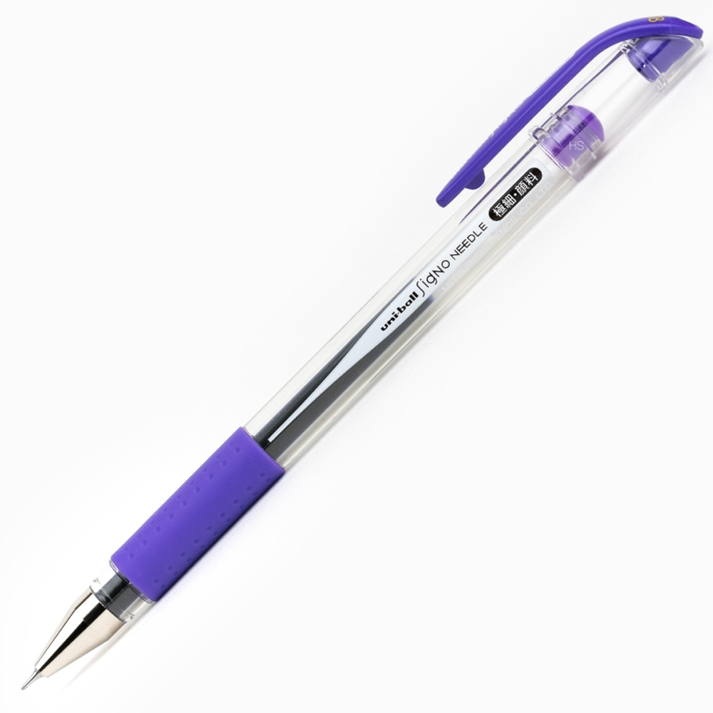 Uni-Ball Roller Kalem Signo Needle İğne Uç 0.38 MM Mor UM-151ND