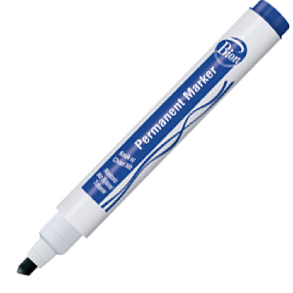 Bion Marker Permanent Kesik Uç Mavi 9177