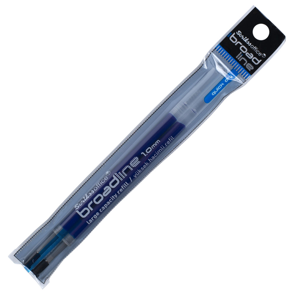 Scrikss BroadLine Jel Kalem Refili Mavi 2 Li