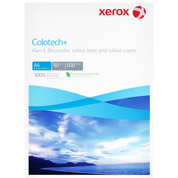 Xerox Gramajlı Fotokopi Kağıdı Laser-Copy-Inkjet Colotech 500 LÜ A4 90 GR Beyaz 003R94641