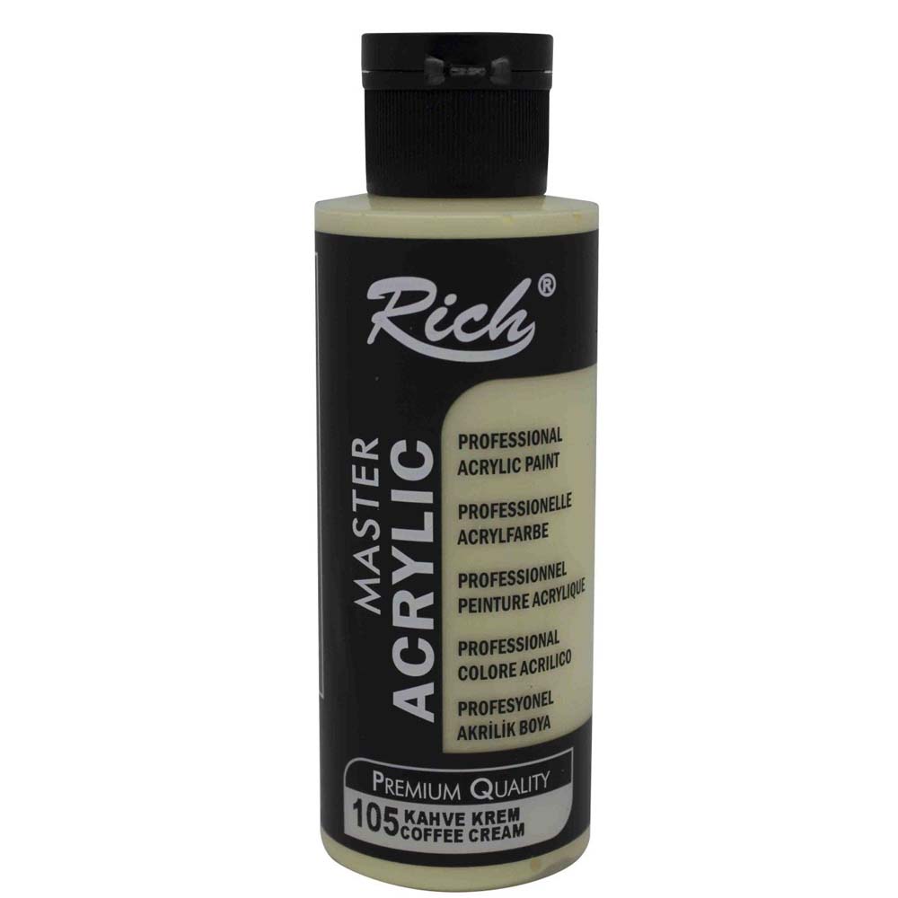 Rich Akrilik Boya Master 120 CC Coffe Cream 105