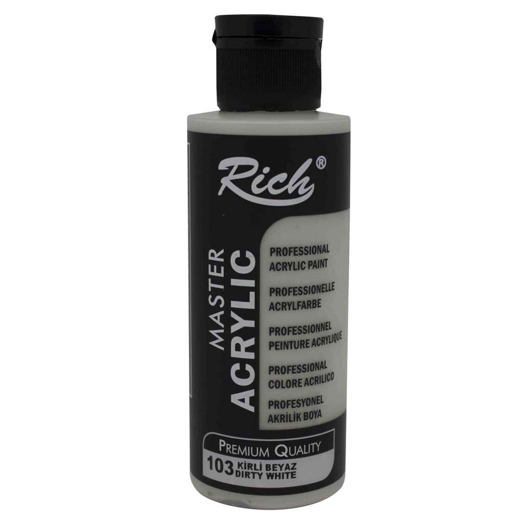 Rich Akrilik Boya Master 120 CC Kirli Beyaz 120-103