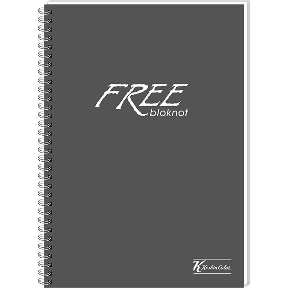 Keskin Color Bloknot Free Office Üst Spiralli A7 42 YP Çizgi
