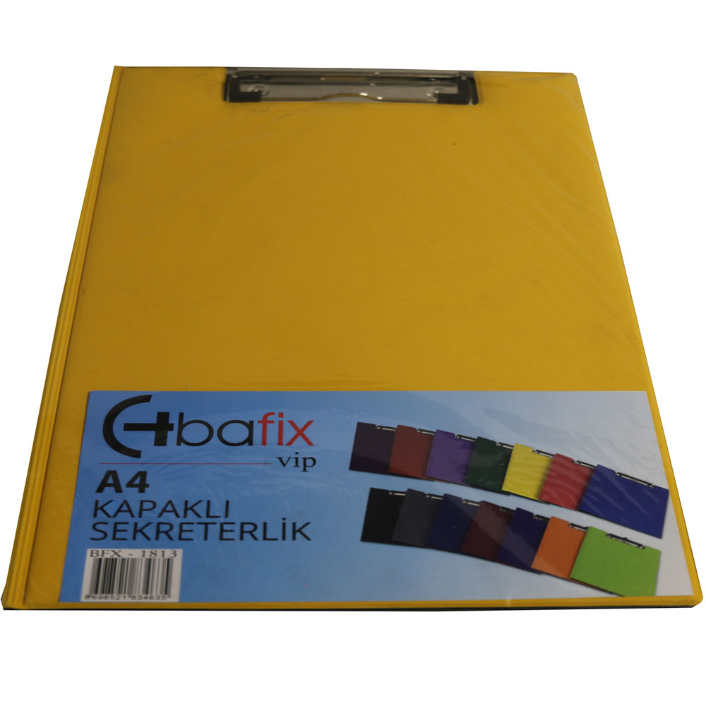 Bafix Kapaklı Sekreterlik ViP A4 Sarı BFX-1812