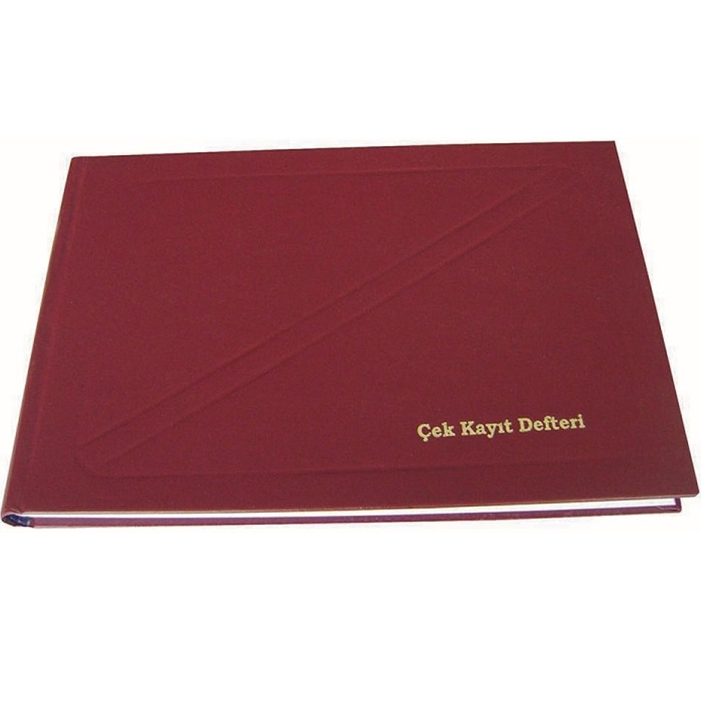 Dilman Çek Kayıt Defteri 17x24 96 YP 1405