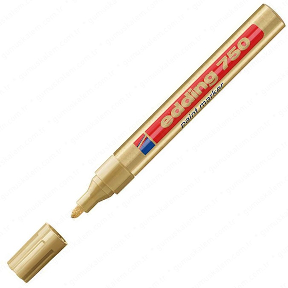 Edding Markör Dekor Boya Yuvarlak Uçlu 2-4 MM Altın 750