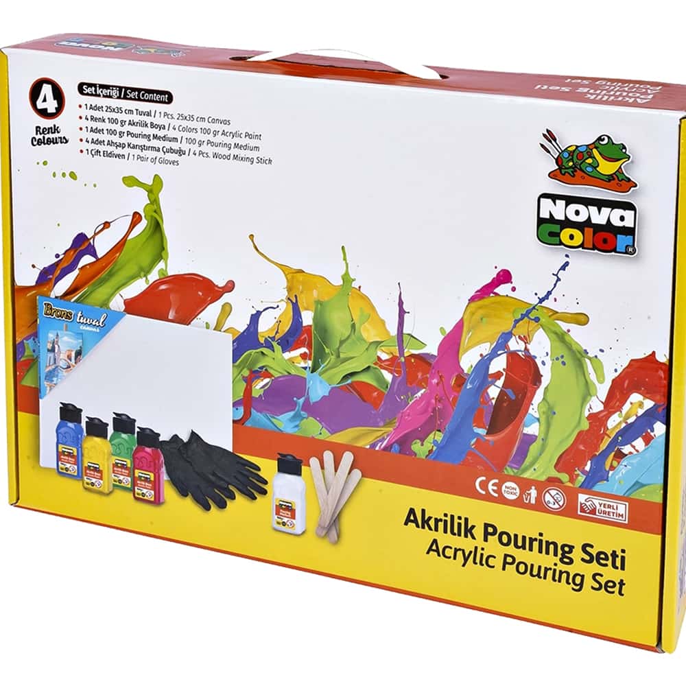 Nova Color Pouring Set Botanik NC-2509