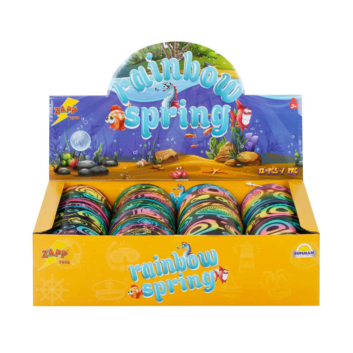 Sunman Oyuncak Rainbow Siyah Neon Stres Yayı S00001093