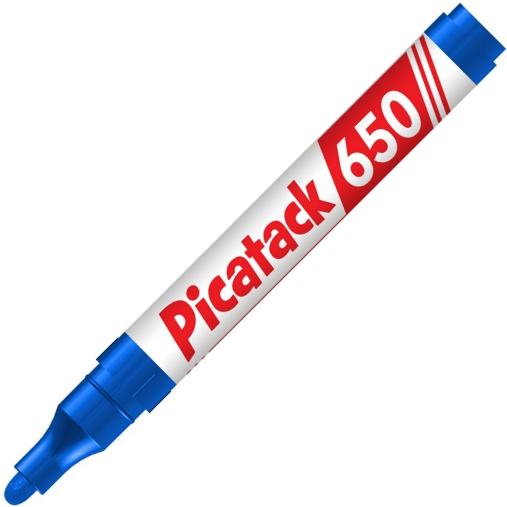 Picatack Permanent Marker 1,5-3 MM Yuvarlak Uç Mavi 650