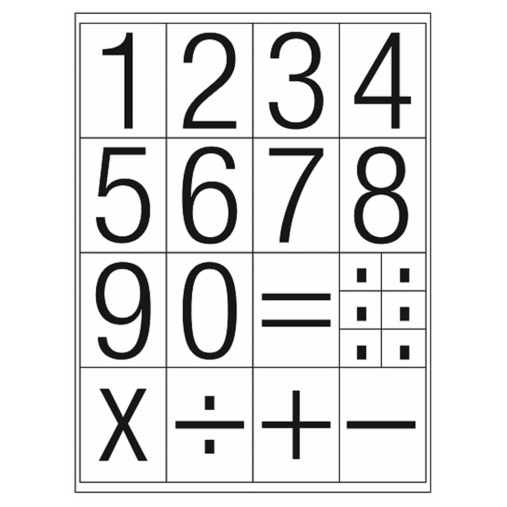 Tanex Rakam Etiketi 30 MM Regular 2 Ad.STC-520