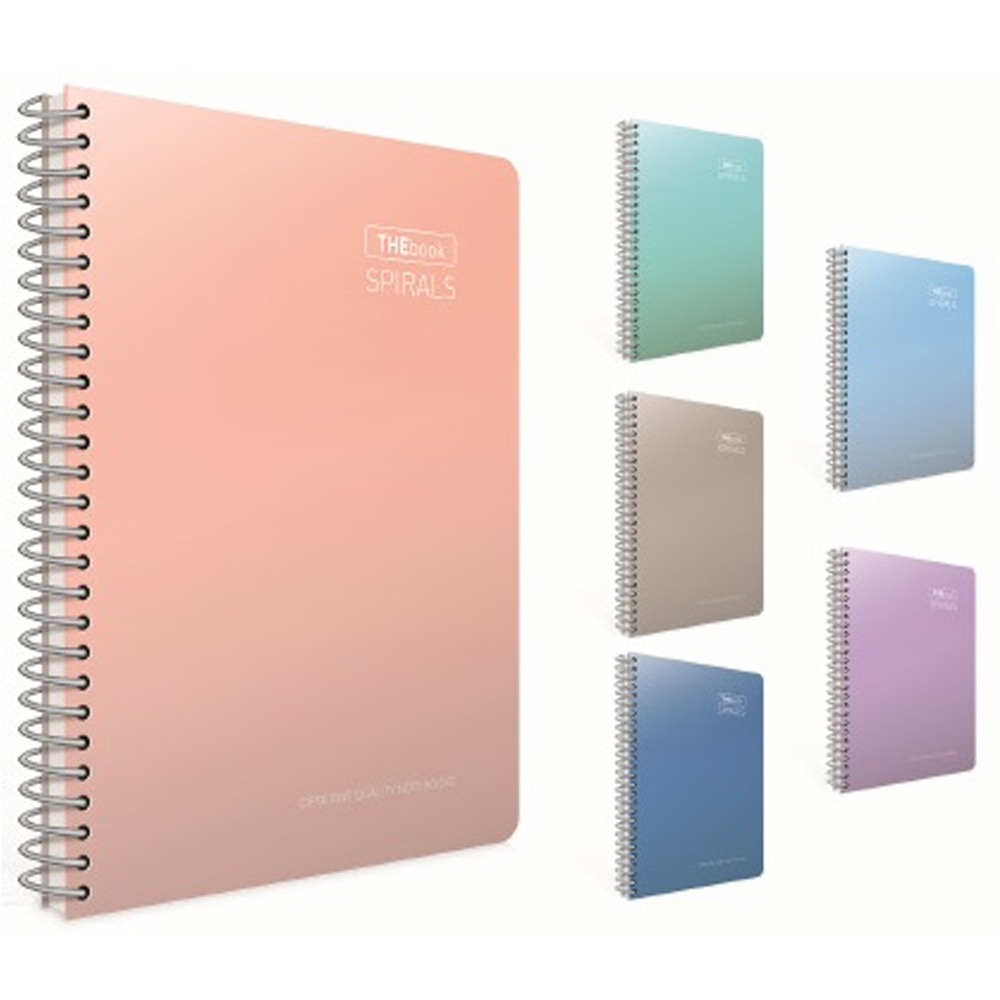 Gıpta Thebook Spırals Sp.Sert Kapak Defter A4 100 YP Çizgili