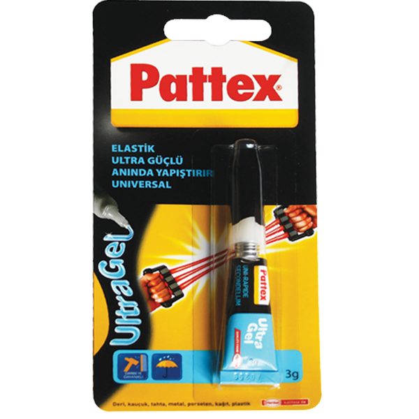 Pattex Japon Yapıştırıcı Gel Blisterli 3 GR 1505805