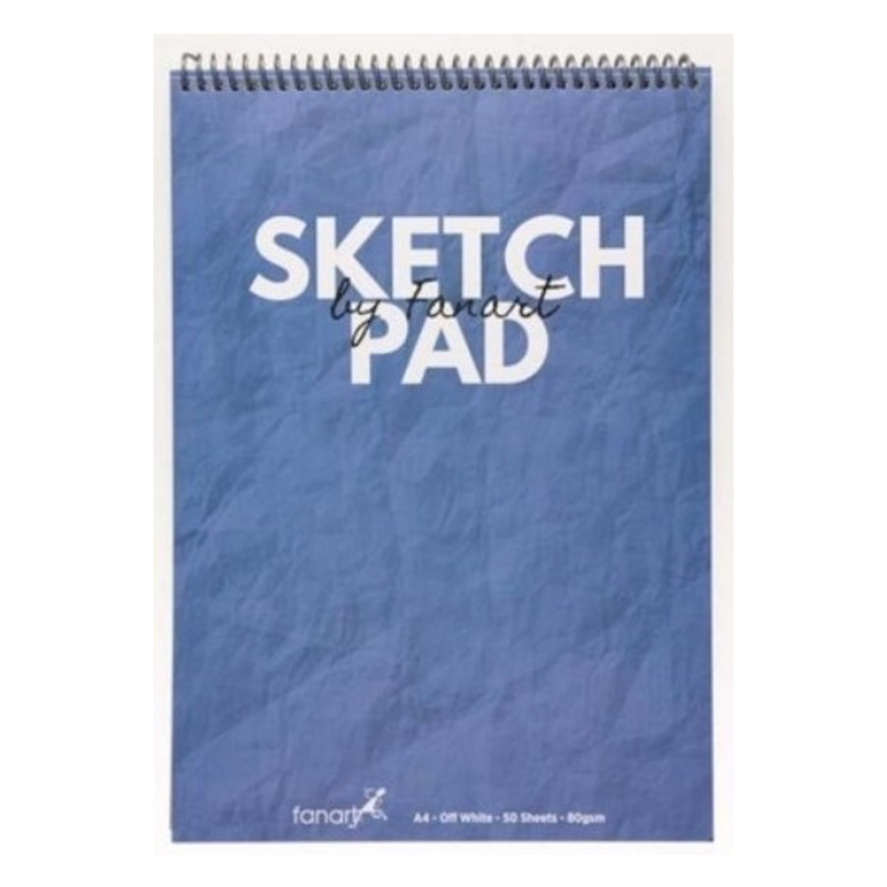 Fanart Sketch Pad Academy A4 Mavi 80 GR Sp 50 YP F-8681