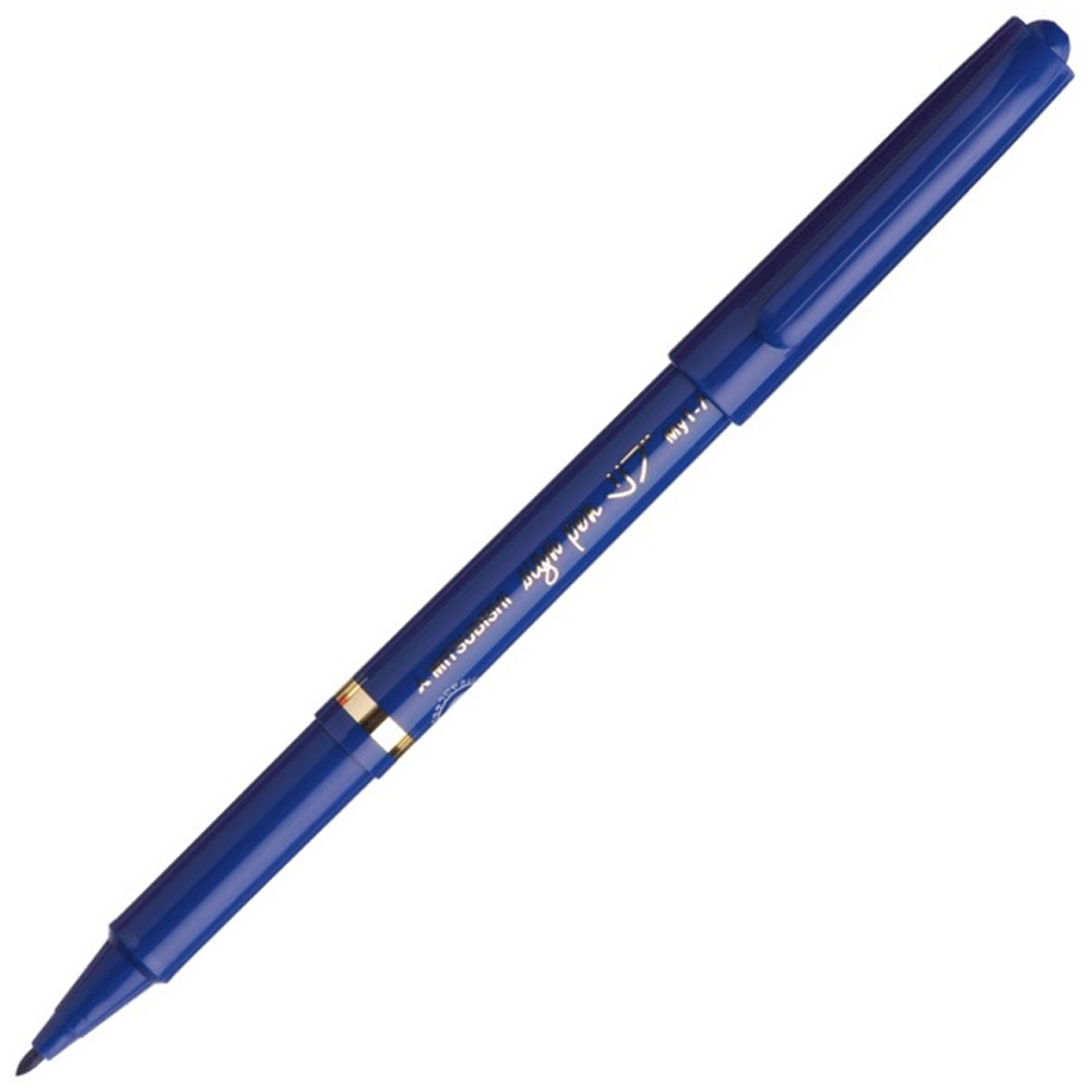 Uni-Ball İmza Kalemi Mitsubishi Sign Pen 1.0 Akrilik Uçlu Mavi MYT-7