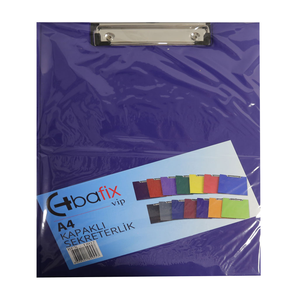 Bafix Kapaklı Sekreterlik ViP A4 Sax Mavi BFX-1802