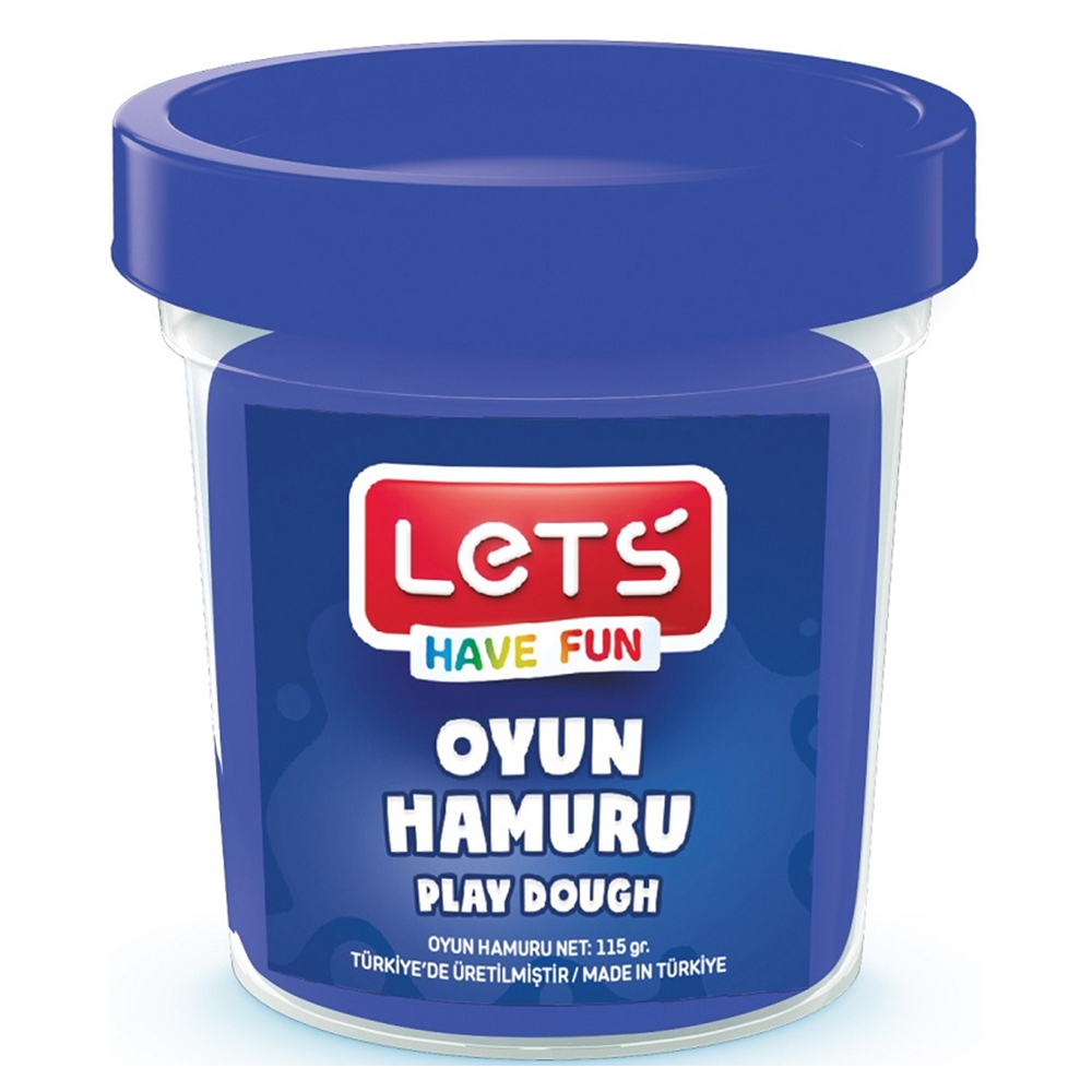Lets Oyun Hamuru Tek Renk Lacivert 110 GR L8440-11