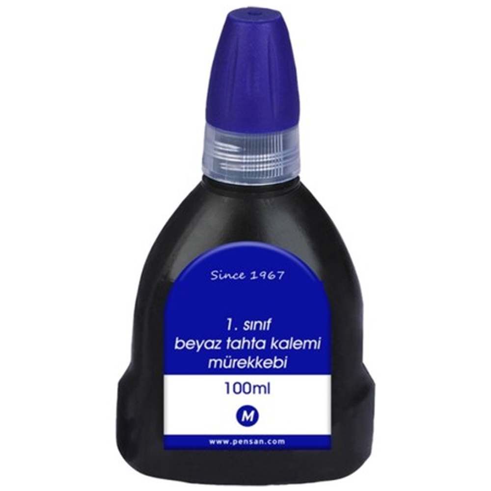 Pensan Tahta Kalemi Mürekkebi Mavi 100 ML 4009